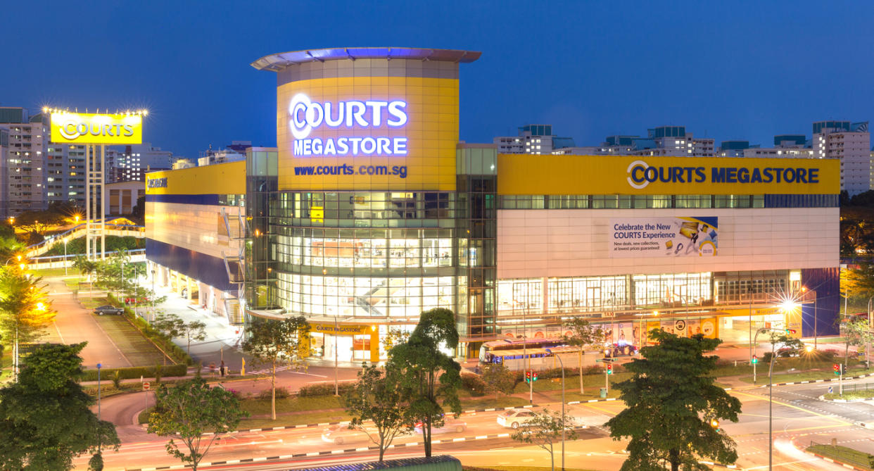 Revamped COURTS Megastore at Tampines (Photo: COURTS)