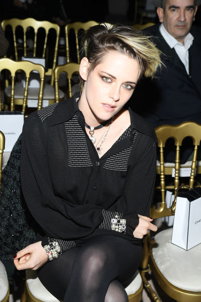 Kristen Stewart attends Chanel Metiers d'art 2019-2020 show