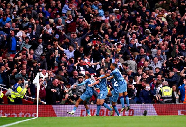 Arsenal v Aston Villa – Premier League – Emirates Stadium