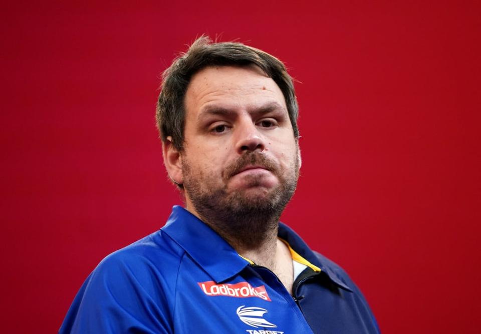 Adrian Lewis (pictured) was beaten 6-5 by Peter Wright on Saturday (Zac Goodwin/PA). (PA Archive)