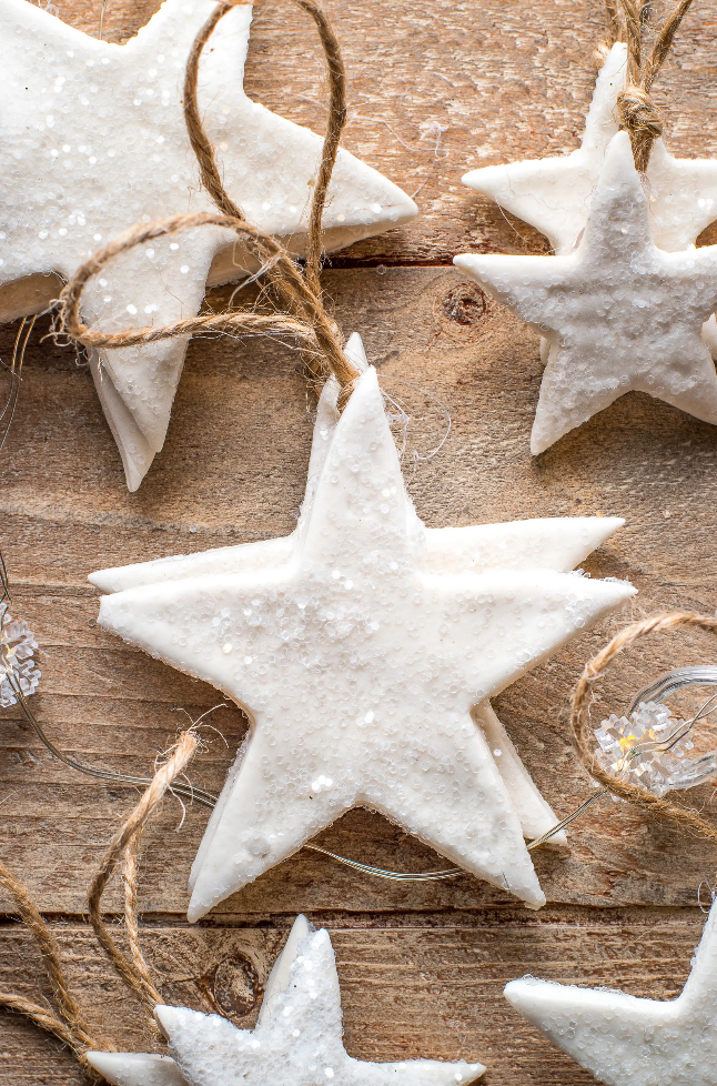 star clay ornaments