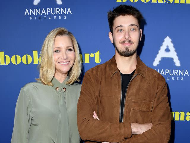 <p>Steve Granitz/WireImage</p> Lisa Kudrow with son Julian Murray Stern