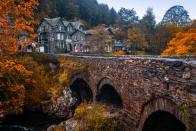 <p>This bridge is a cornerstone of history and one of the most iconic settings in North Wales. One of the best bridges in the area, it's a wonderful place to explore on a slow Sunday afternoon. </p><p><a class="link " href="https://www.tripadvisor.co.uk/Attraction_Review-g186447-d13206591-Reviews-Pont_y_Pair_Bridge-Betws_y_Coed_Snowdonia_National_Park_North_Wales_Wales.html" rel="nofollow noopener" target="_blank" data-ylk="slk:MORE INFO;elm:context_link;itc:0;sec:content-canvas">MORE INFO</a></p>