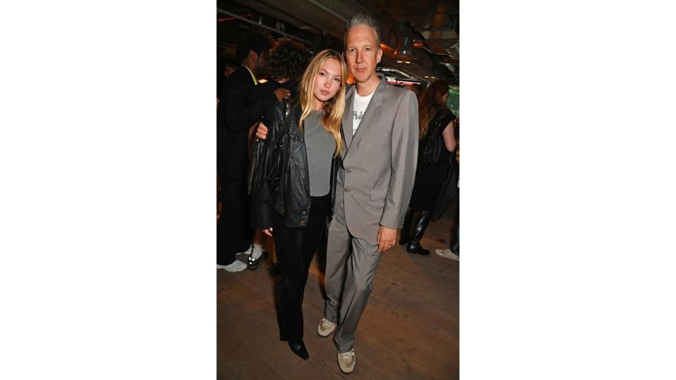 Lila and her dad Jefferson attended the private viewing of new exhibition 'Back In The Dazed - Rankin 1991-2001' at 180 Studios 