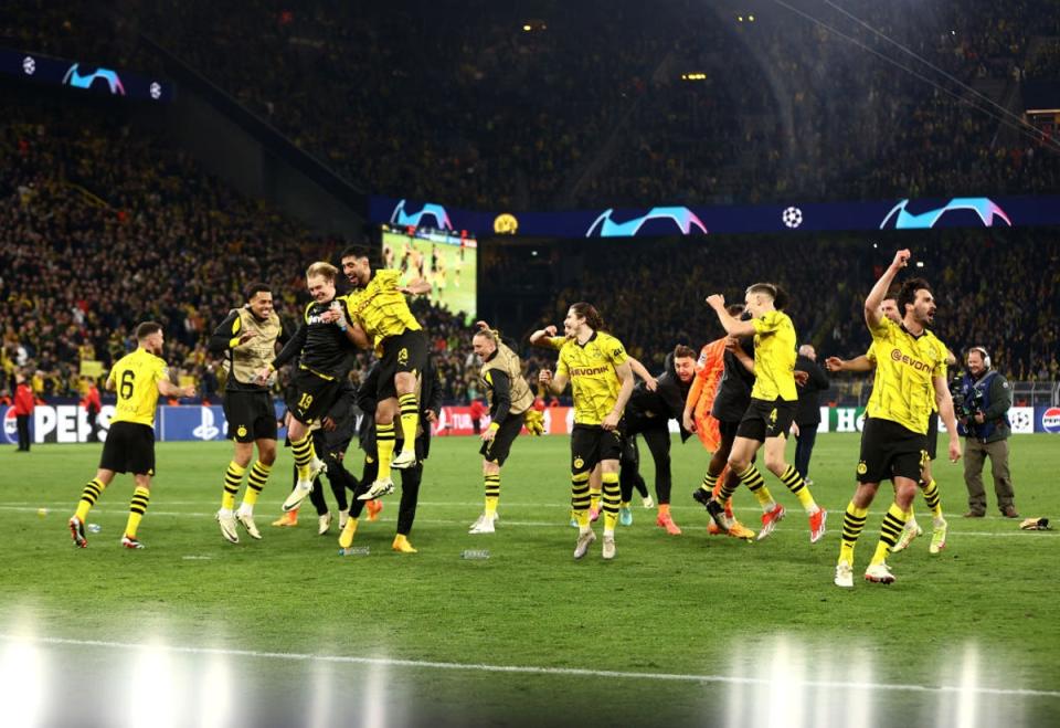 Borussia Dortmund face PSG in the Champions League semis (Getty)