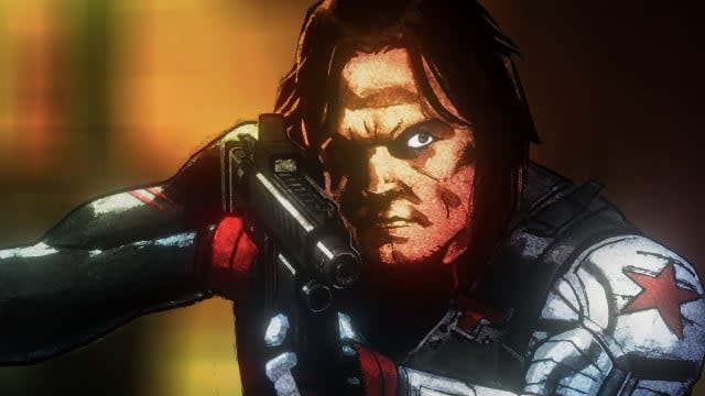 Marvel's Avengers Motion Comic Previews The Winter Soldier's Debut