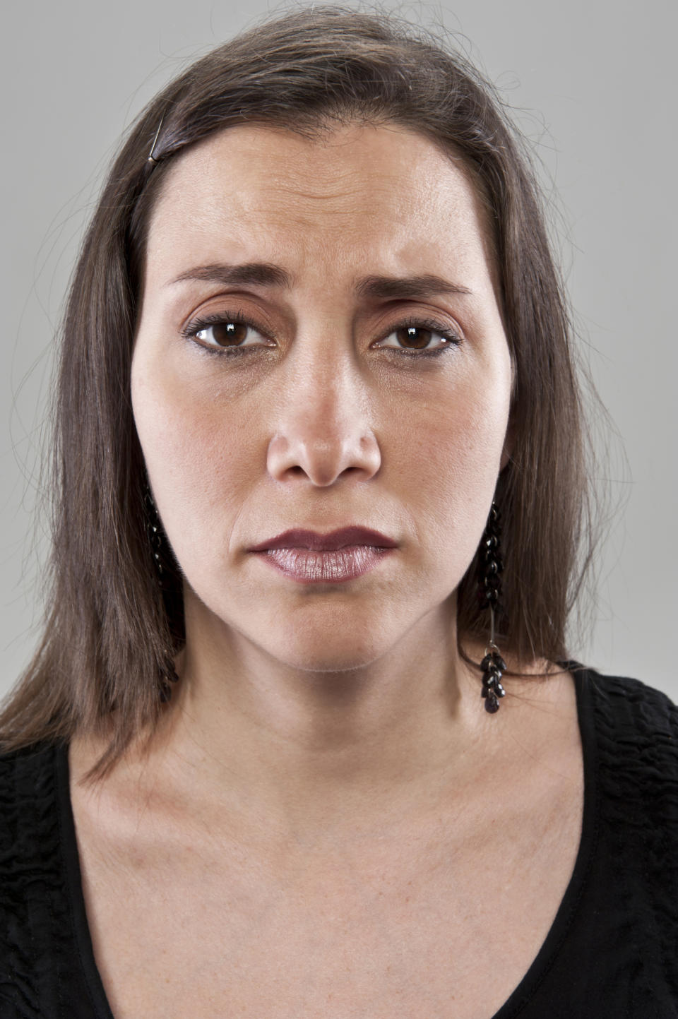 Closeup of a woman