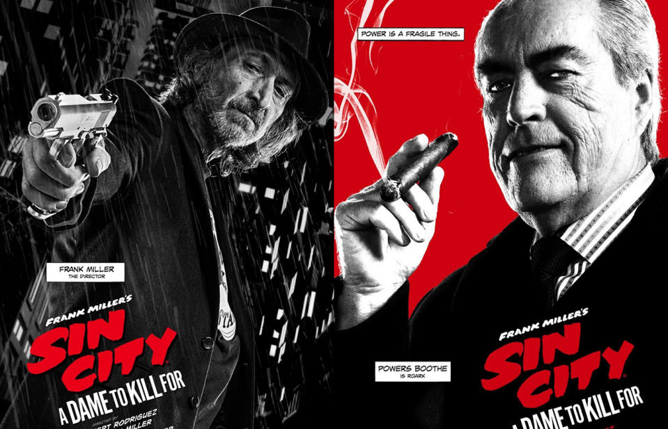 Needless character posters - See Sin City 2