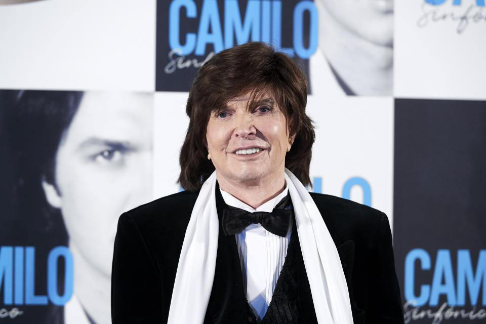 MADRID, SPAIN - NOVEMBER 20:  Singer Camilo Sesto presents his new album 'Camilo Sinfonico' at the Florida Park Club on November 20, 2018 in Madrid, Spain.  (Photo by Carlos R. Alvarez/WireImage)