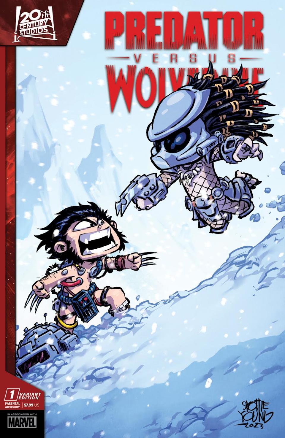 Predator vs. Wolverine #1