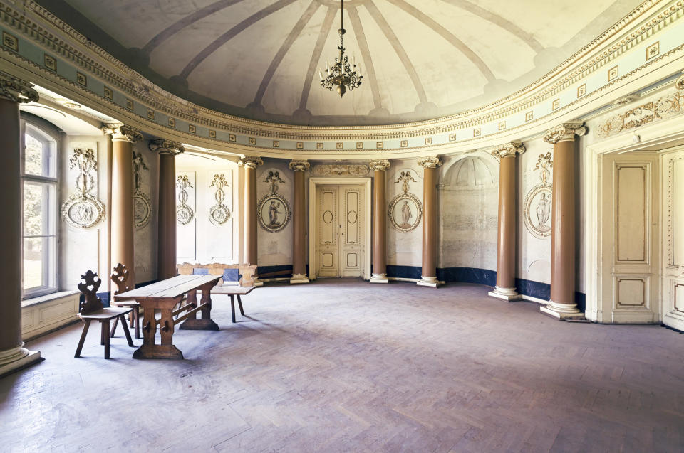 Abandoned palace in Poland