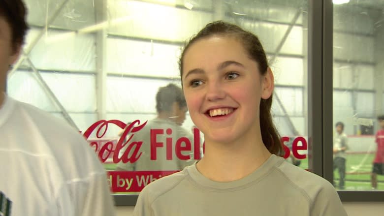 'Stick to your goals': Hockey camp teaches life lessons