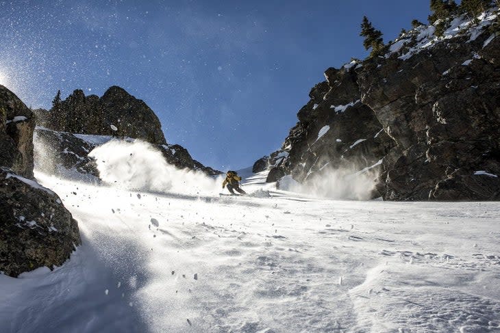 Silver Couloir, Buffalo Mountain, Colorado