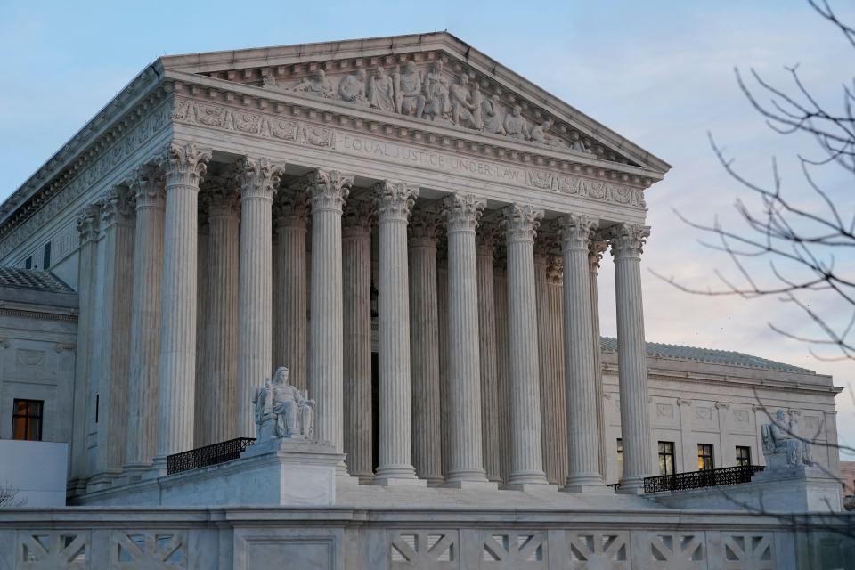 The Supreme Court is seen on Capitol Hill in Washington, Jan. 10, 2023.