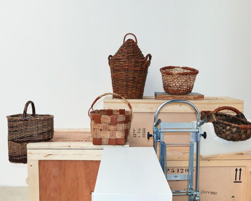 weaved baskets