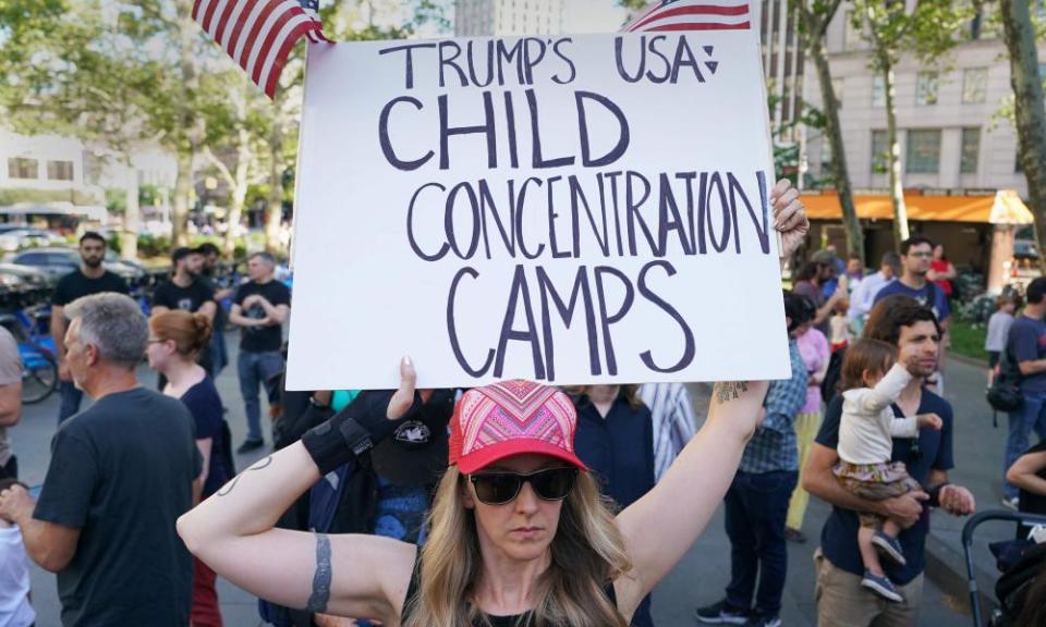 The practice of forcibly separating families has lead to widespread condemnation. 