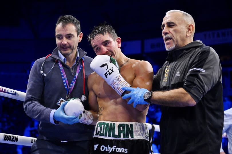 Photo showing Michael Conlan after losing to Jordan Gill