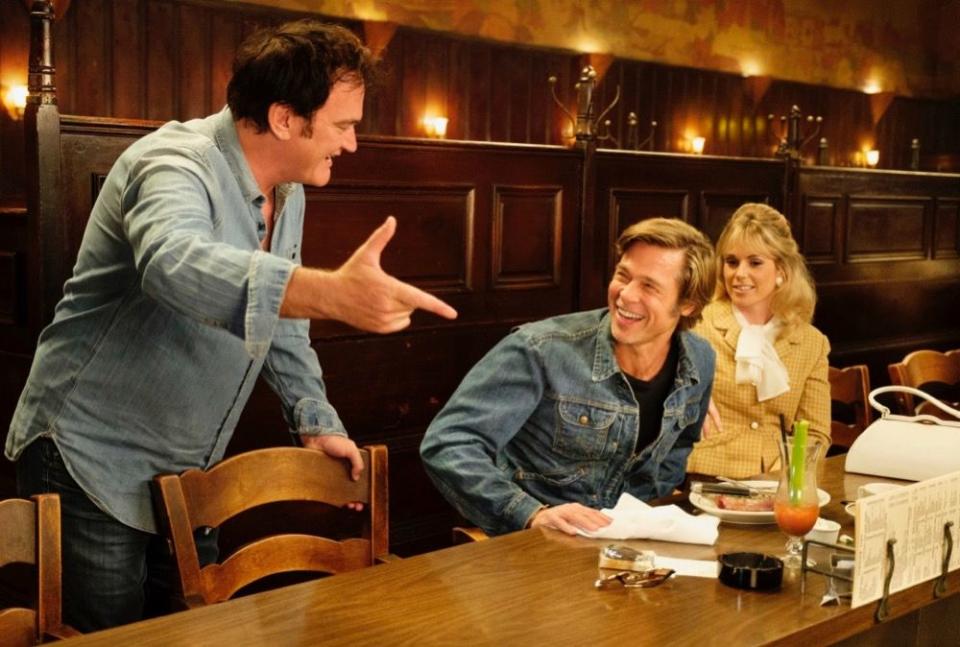 Quentin Tarantino, Brad Pitt, Once Upon a Time in... Hollywood