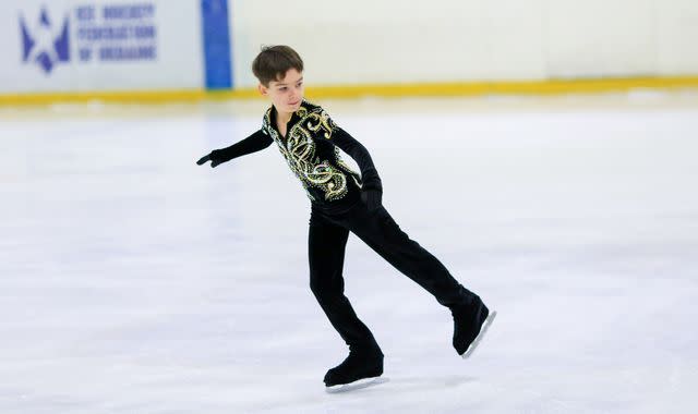 Ukraine war: Young skater who fled war-torn country for UK appeals for new  ice skating coach to continue his dream