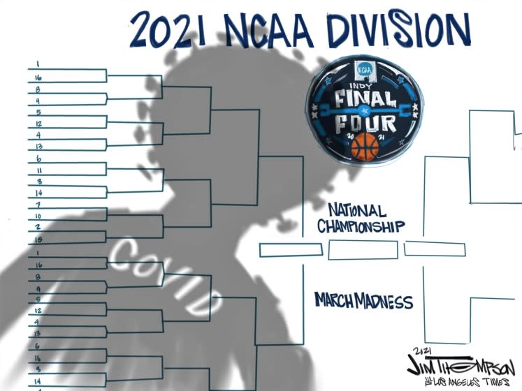 NCAA tournament COVID shadow