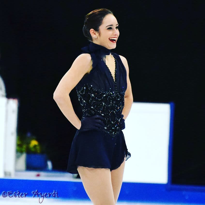 <p>Canadian figure skater Kaetlyn Osmond is competing in her second Winter Games in PyeongChang, having made her Olympic debut at the 2014 Sochi Games. (Photo via Instagram/kaetkiss) </p>