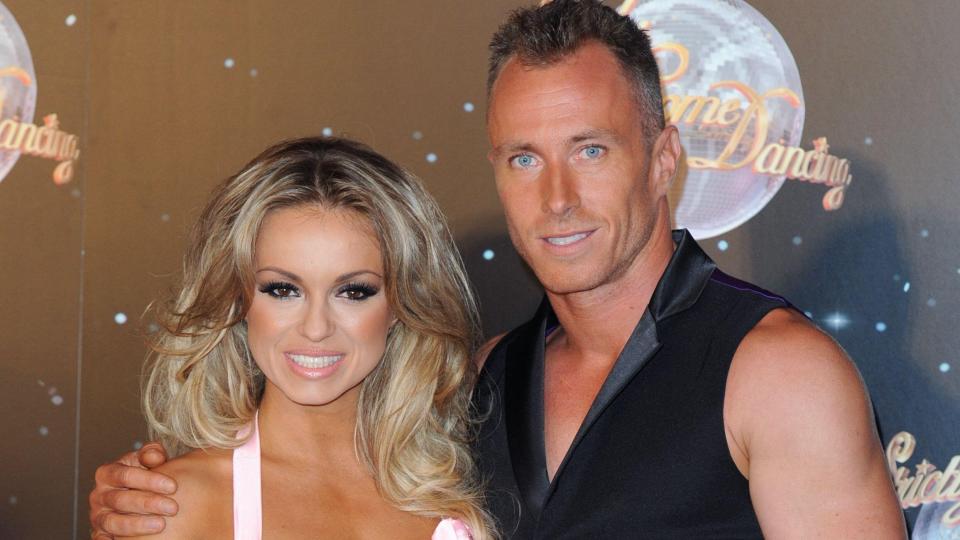 James and Ola Jordan were on Strictly together. (PA Images/Alamy)