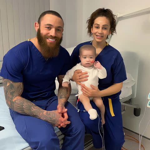 Safiyya Vorajee/instagram Ashley Cain and ex-girlfriend Safiyya Vorajee with their daughter Azaylia