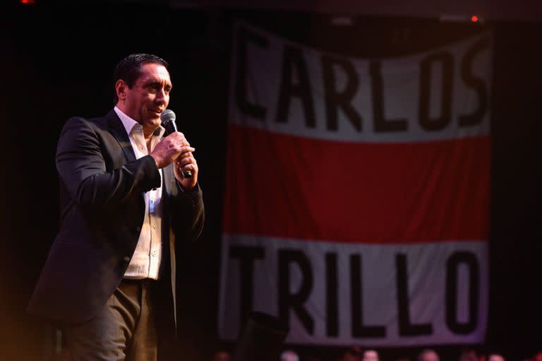 Carlos Trillo, candidato a presidente de River