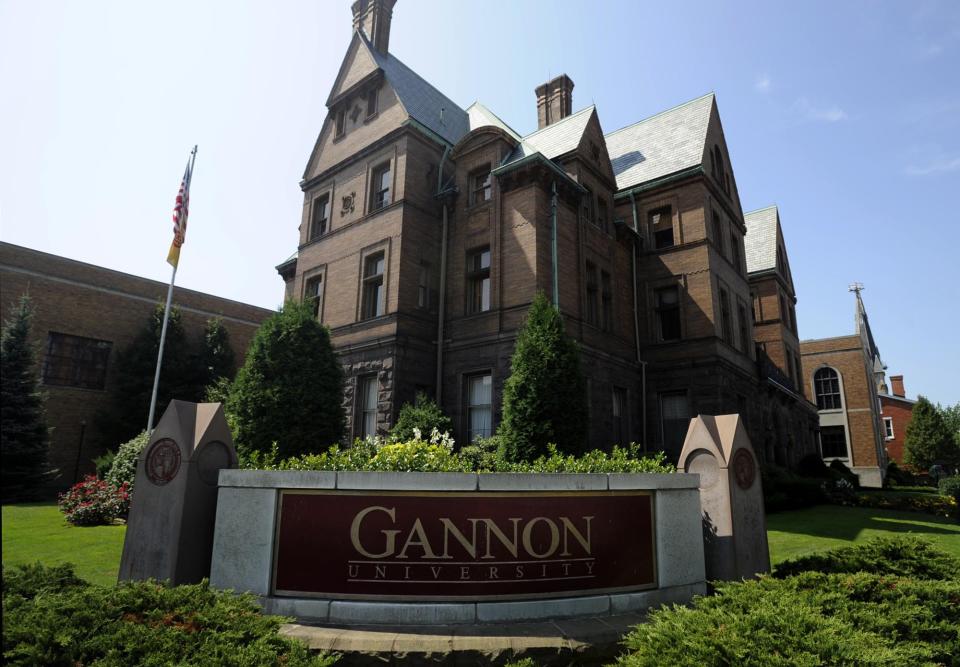 Gannon University Old Main in Erie on Aug. 8, 2010.