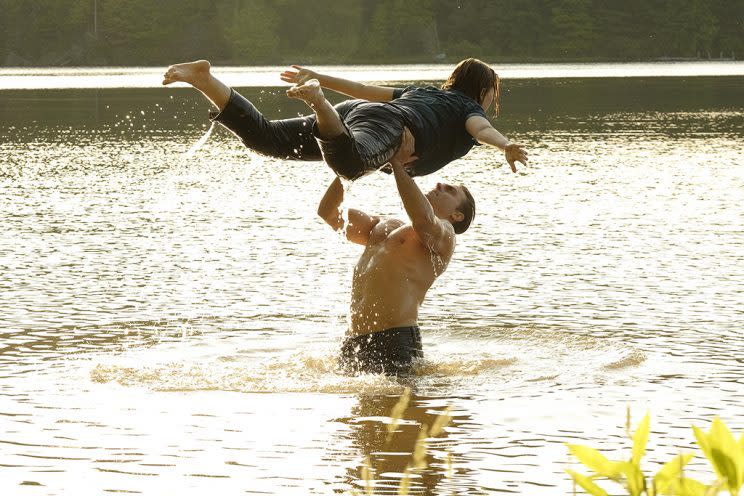 Abigail Breslin as Baby Houseman and Colt Prattes as Johnny Castle in ABC’s <i>Dirty Dancing</i>. (Photo: Eli Joshua Ade/ABC)