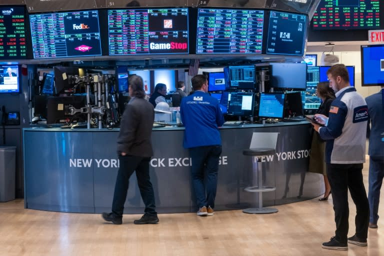 Le parquet du New York Stock Exchange (SPENCER PLATT)