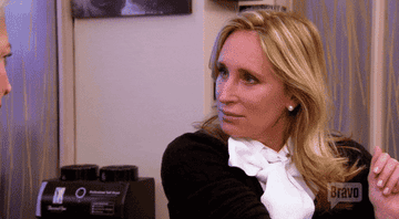 Sonja Morgan looks confused in a moment from "The Real Housewives of New York City"