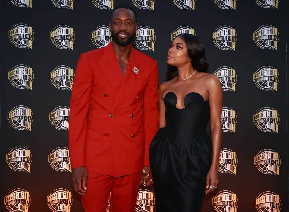 Dwyane Wade and Gabrielle Union