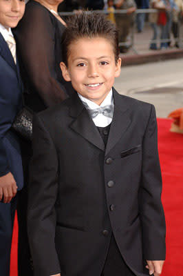 Adrian Alonso at the LA premiere of Columbia Pictures' The Legend of Zorro