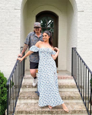 <p>Caleigh Ryan Instagram</p> HARDY and Caleigh Ryan move into their first home together in Nashville.
