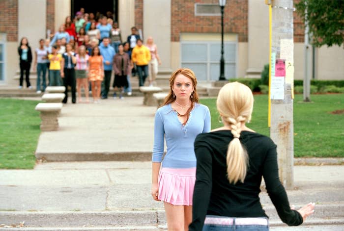 Screenshot from "Mean Girls"