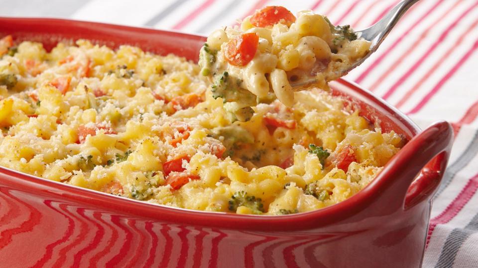 Macaroni and Cheese Primavera