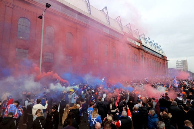 Rangers fans – Ibrox Stadium