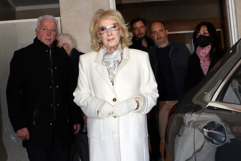 ARCHIVO-. Mirtha Legrand posó en su quinto día de recuperación