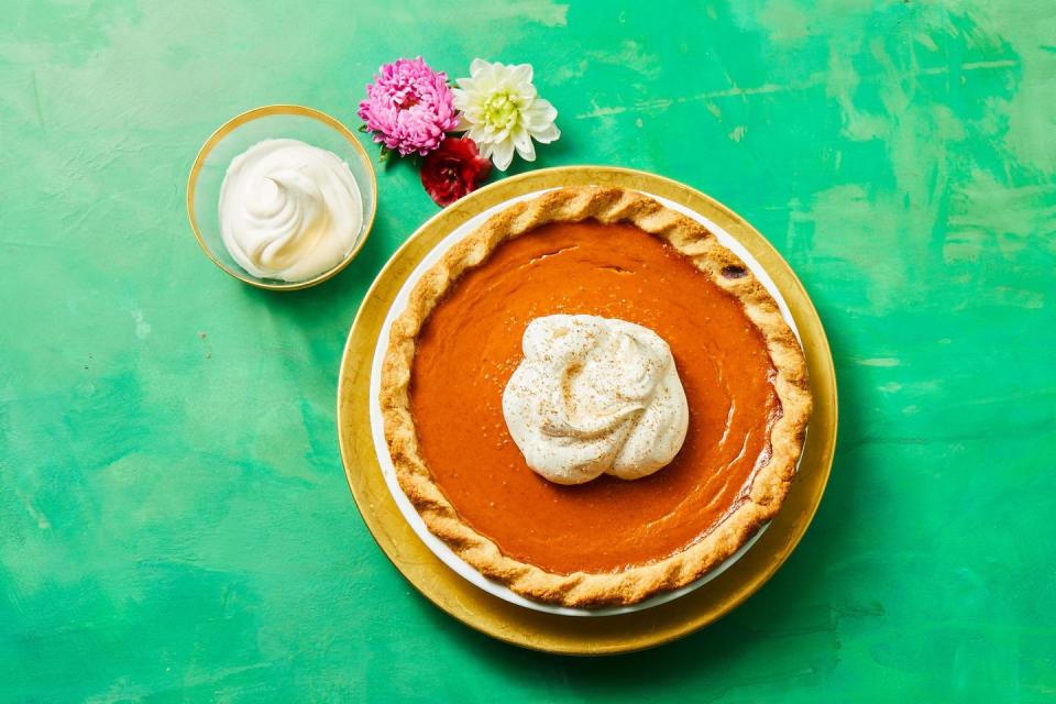 Gingery Pumpkin Pie