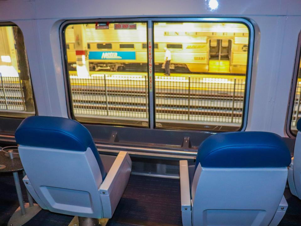 Inside the observation car of an Amtrak Superliner - Amtrak Upgraded Long Distance Trains 2021