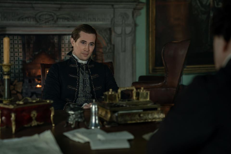 David Berry as Lord John Grey in "Outlander season six.