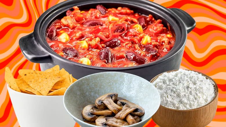 chili with thickening ingredients