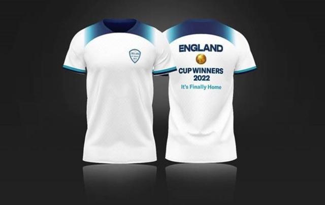 fætter Glæd dig Metal linje Company faces 'major loss' after buying 18,000 'England World Cup winners'  shirts