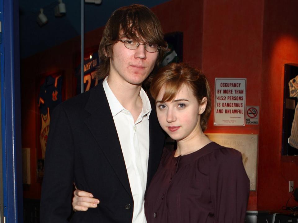 Paul Dano and Zoe Kazan attends the "Come Back, Little Sheba" after party at Planet Hollywood, January 24, 2008, New York, New York City