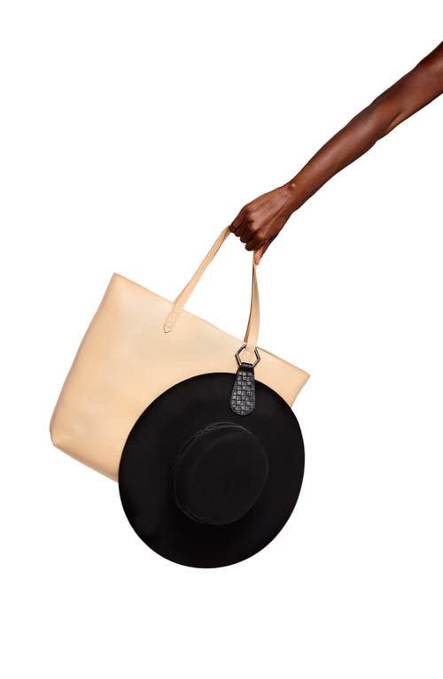 38) Toptote Leather Hat Clip