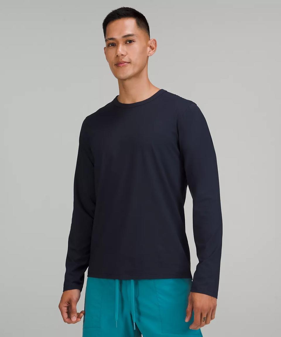 the fundamental long sleeve shirt, lululemon style guide