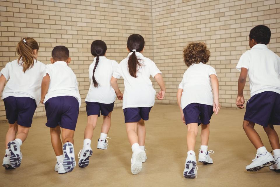 <span class="caption">Studies have shown girls are more active when wearing a sports uniform.</span> <span class="attribution"><span class="source">Shutterstock</span></span>