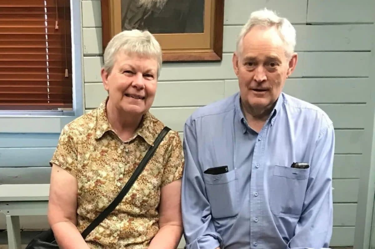 Ian Wilkinson (R) and wife Heather Wilkinson (The Salvation Army Australia - Museum)