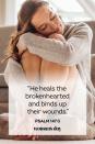 <p>“He heals the brokenhearted and binds up their wounds.” </p><p><strong>The Good News: </strong>God takes care of anyone who is struggling, sad, or hurt.</p>